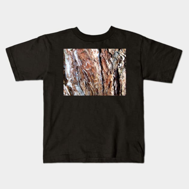 tree bark, tree trunk, tree, trees, nature Kids T-Shirt by rh_naturestyles